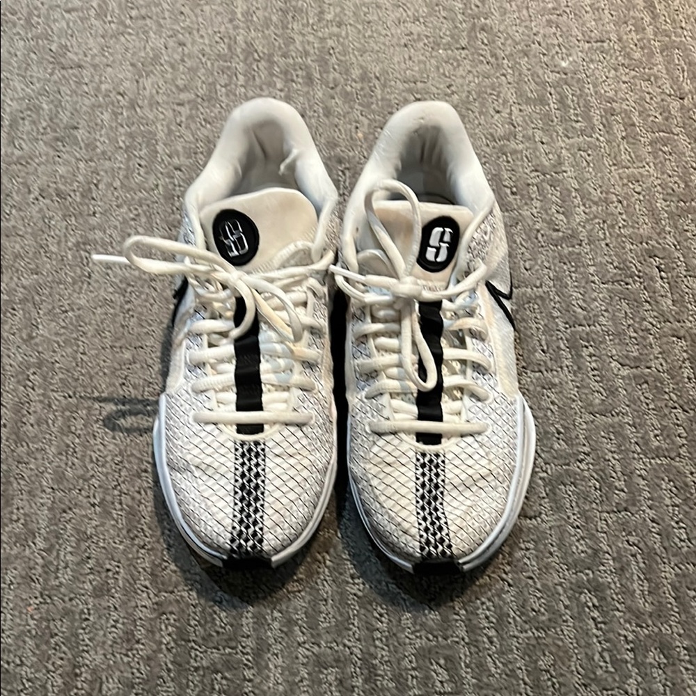 White and Black Athletic Sabrina runners